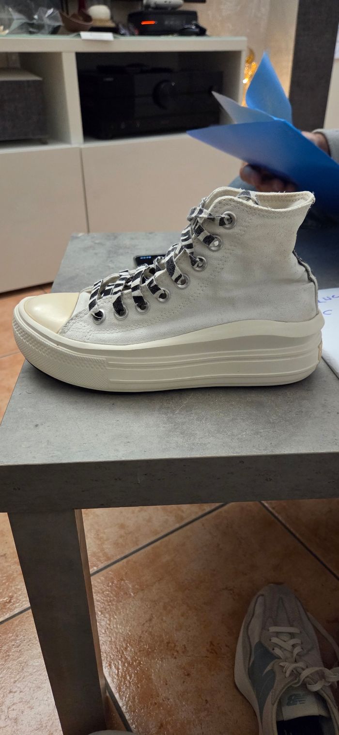 Converse beige femme 36 - photo numéro 4