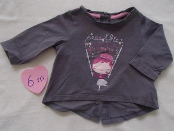 t-shirt ML 6 mois