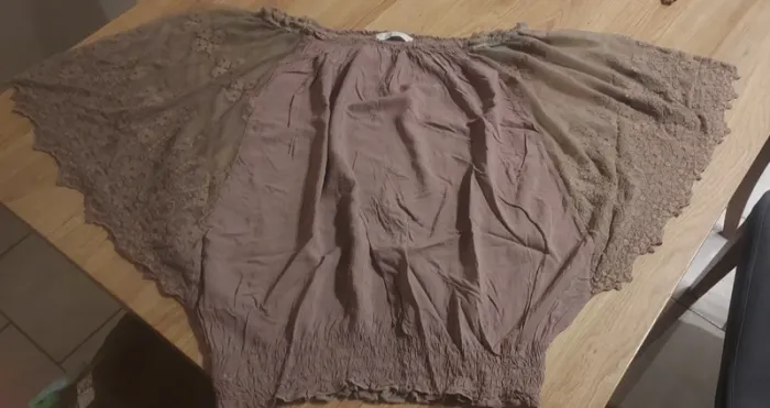 Blouse manche chauve souris T.38 - B&K Style