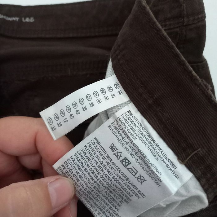 Pantalon skinny marron - photo numéro 4