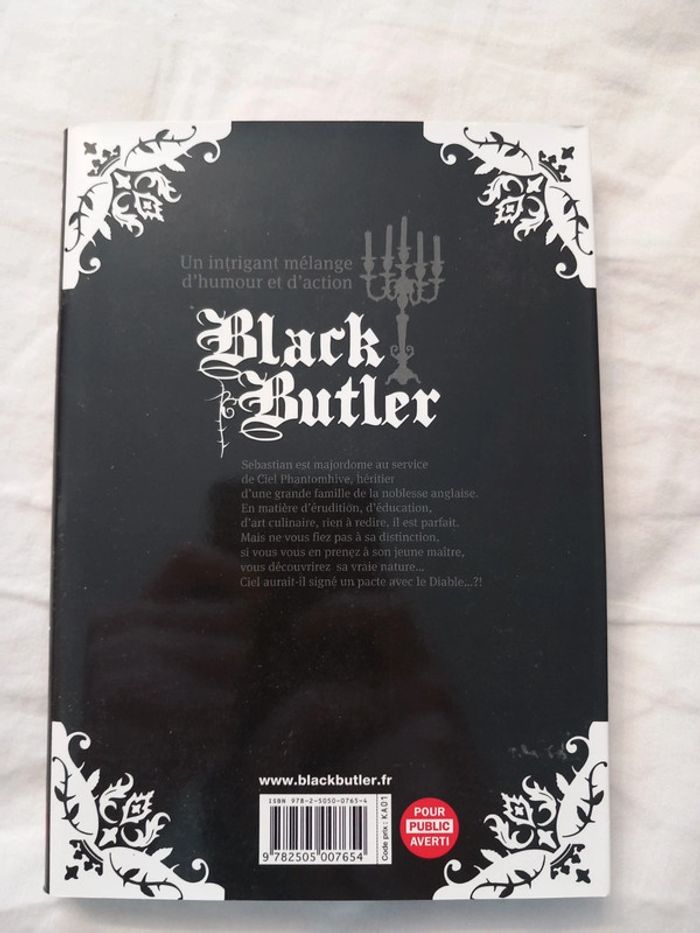 Black Butler Tome 1 - photo numéro 2
