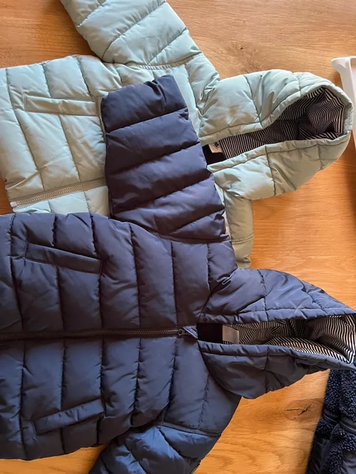 Petit bateau doudounes 12 mois