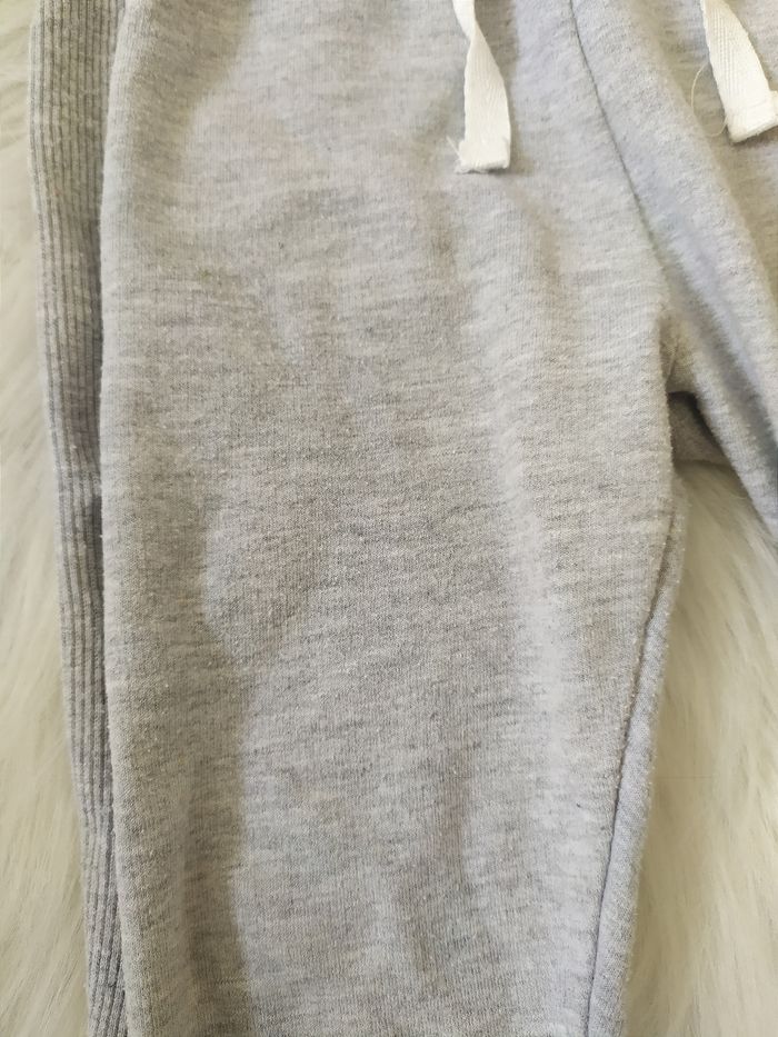 Pantalon jogging fin mixte en coton 86 cm 18 mois - photo numéro 2