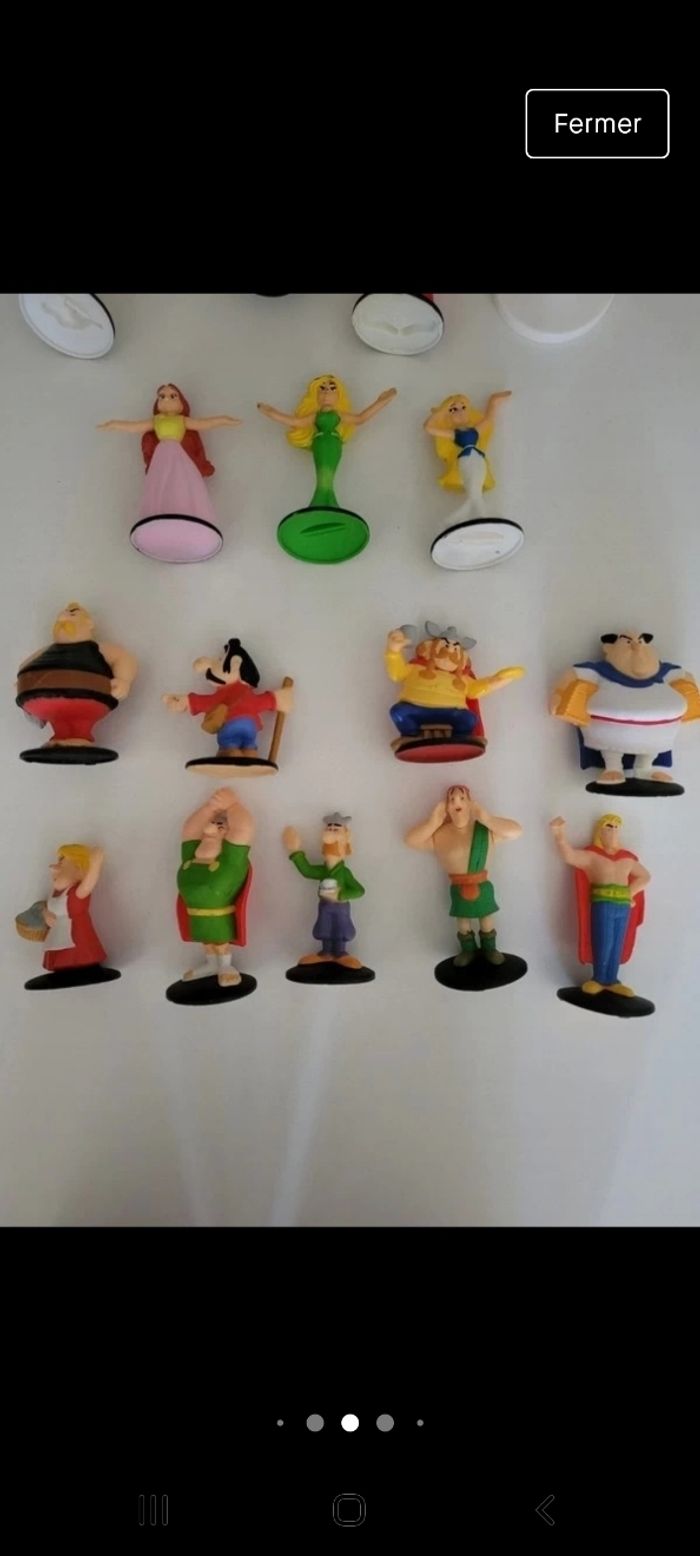 Lot personnages asterix - photo numéro 2
