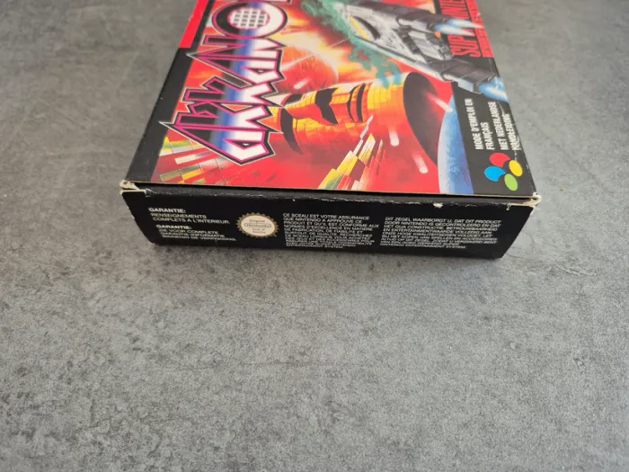 Jeu Arkanoid FAH Super Nintendo - SNES - Pal FAH Complet Super état - photo numéro 6