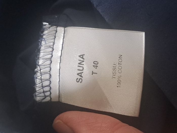 Robe bleu marine Antonelle Taille 40 - photo numéro 9