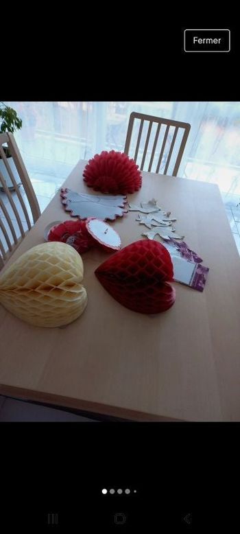 Lot de décoration de mariage