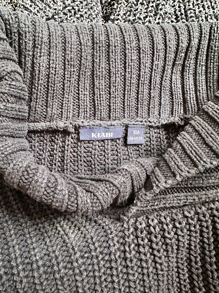 Pull col roulé à rayures garçons kiabi 10 ans - photo numéro 3