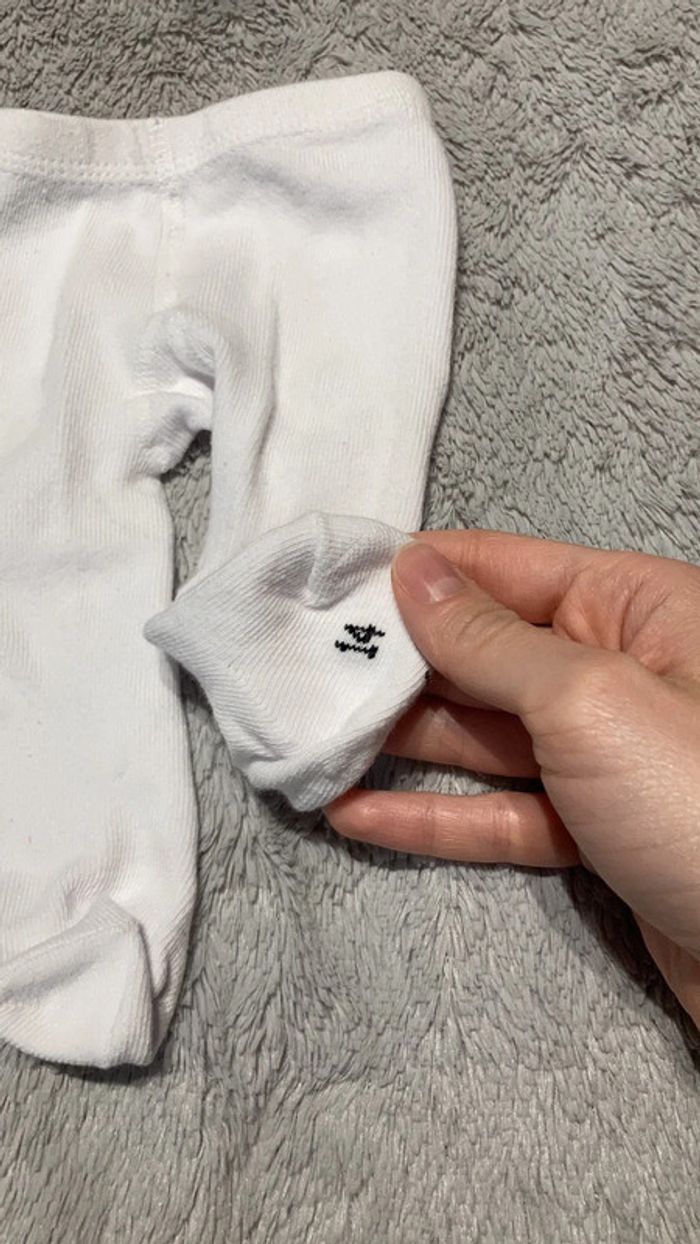 Petit robe bébé + collant blanc taille 14 - photo numéro 4