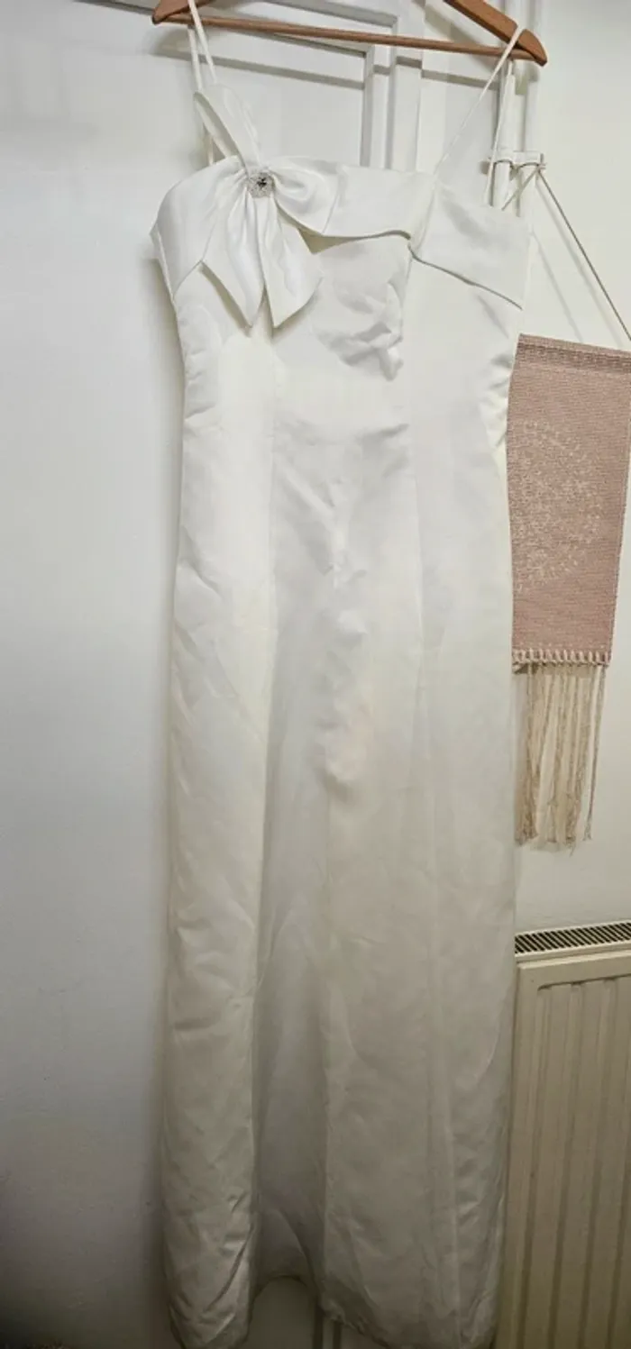 Robe de Mariée ou Cérémonie Écru Taille 40 - photo numéro 3