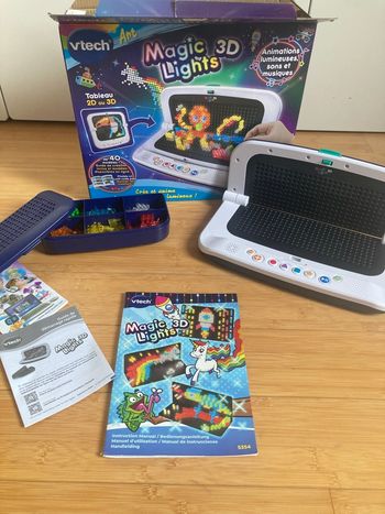 Jeu magic Lights 3D vtech en très bon etat