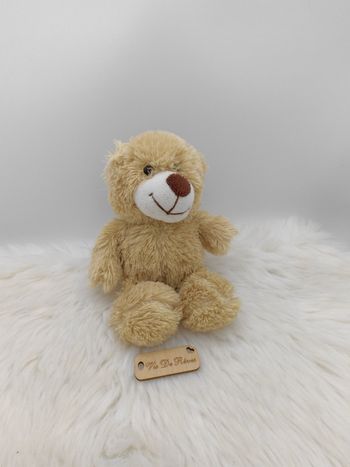 Doudou peluche Ours Beige Embrace Elgate