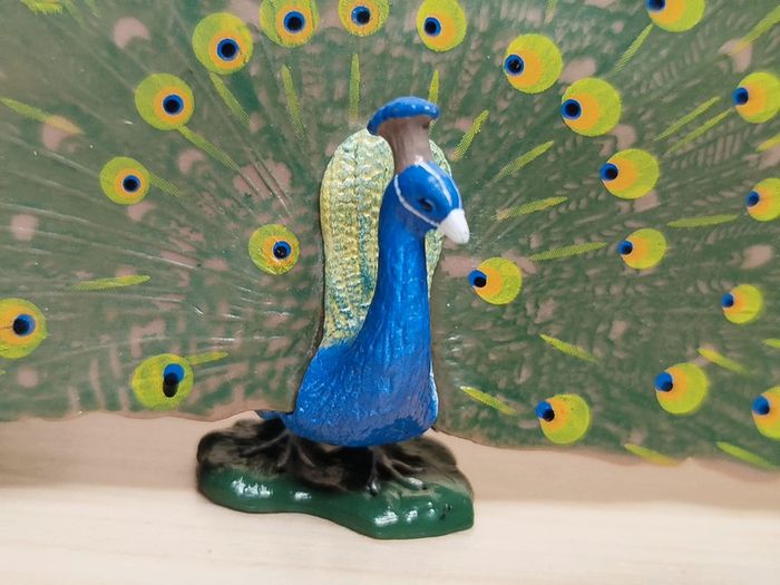 Figurine paon Animal de la ferme - photo numéro 3