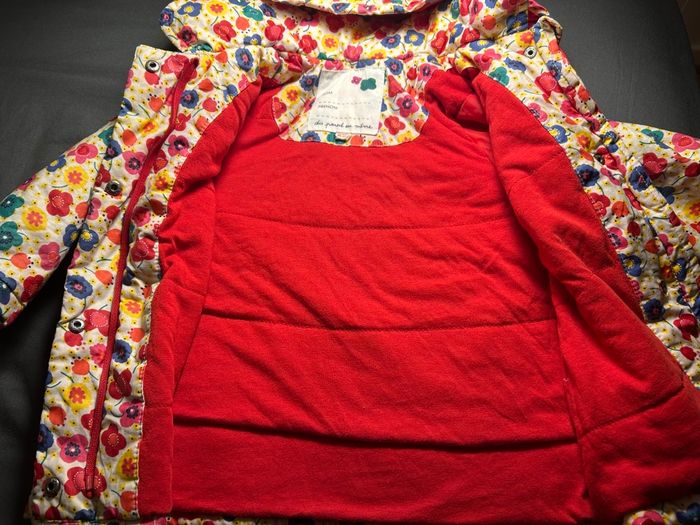 Manteau bébé multicolore DPAM 18 mois TBE - photo numéro 4