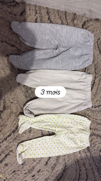 Lot de 3 bas