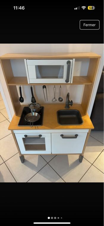 Cuisine IKEA pour enfant avec accessoires
