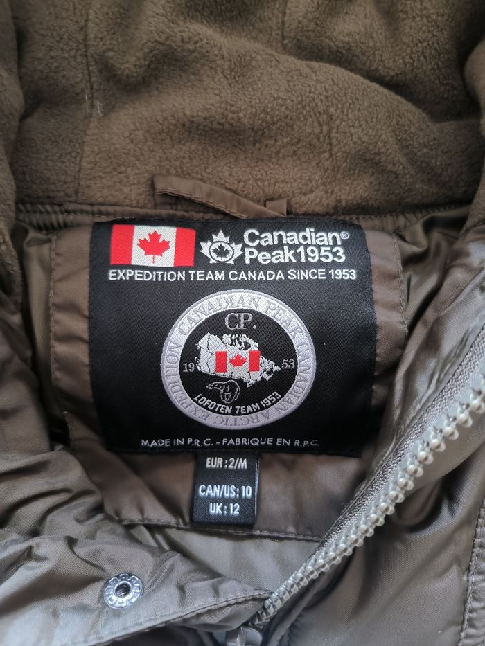 Manteau anorak kaki femme Canadien Peak 38/40 neuf - photo numéro 4