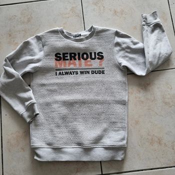 In extenso- sweat gris taille 12 ans