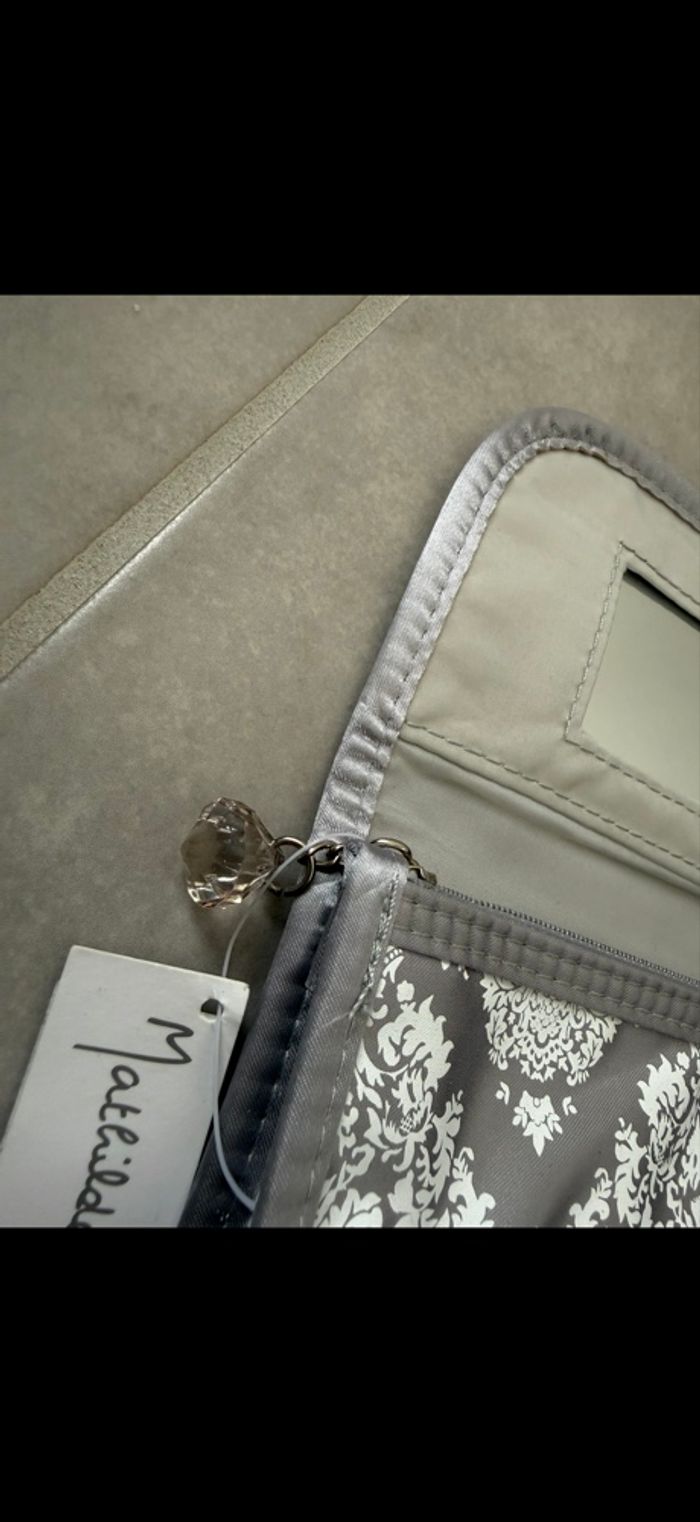 Trousse à maquillage vintage bustier Mathilde M - photo numéro 6