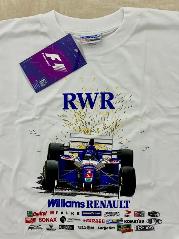 T-shirt Rothmans Renault Williams - photo numéro 4