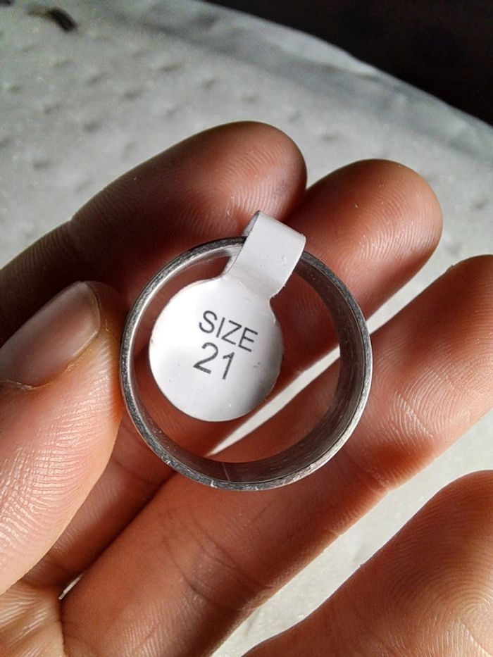 Bague acier inoxydable argentée - photo numéro 3