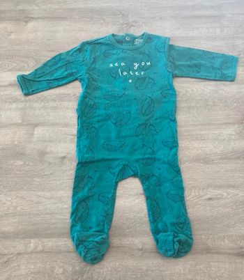 Pyjama 1 pièce coton 12 mois kiabi