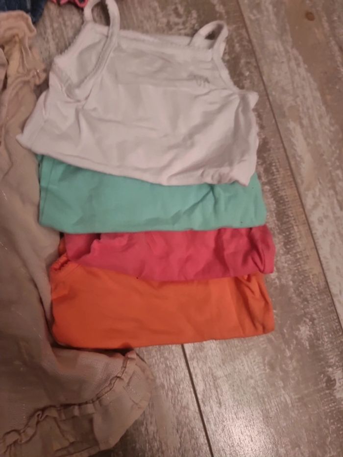 Lot 4 robes été +4 bodys été #orianablfille3mois - photo numéro 7