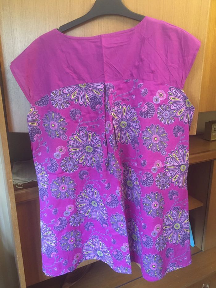 Haut été violet Taillissime taille 46 - photo numéro 2