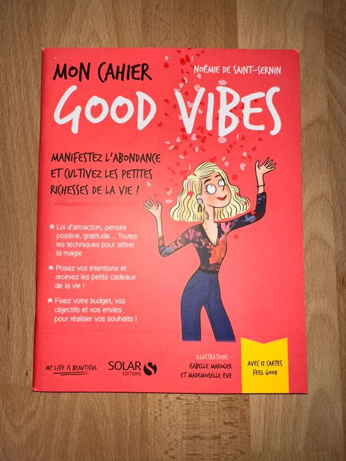 Mon cahier good vibes