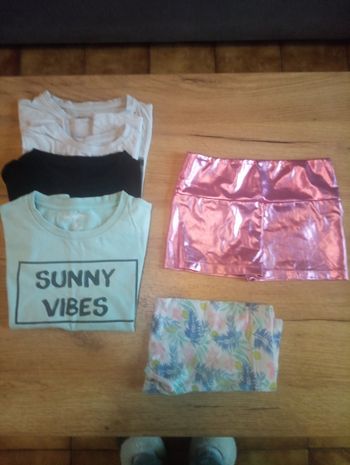 Lot vêtements fille 