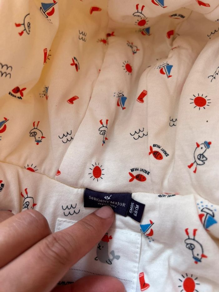 Imperméable Sergent major taille 6 mois - photo numéro 3