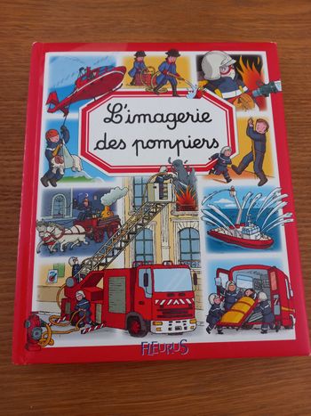 Livre L'imagerie des pompiers Fleurus 