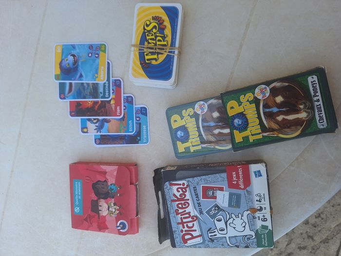 Lot de jeux de cartes