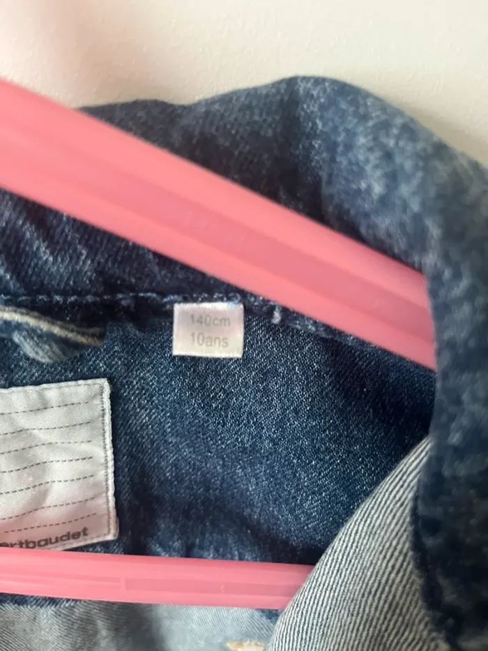 Veste en jeans vertbaudet - photo numéro 3