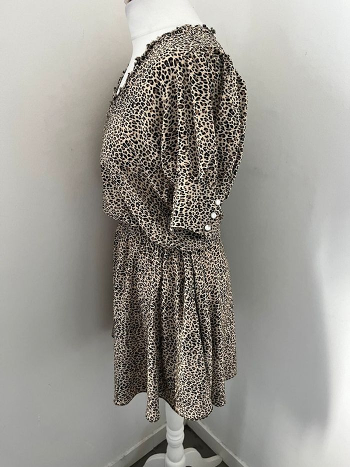 Robe cintrée motif léopard Zadig et Voltaire S - photo numéro 4