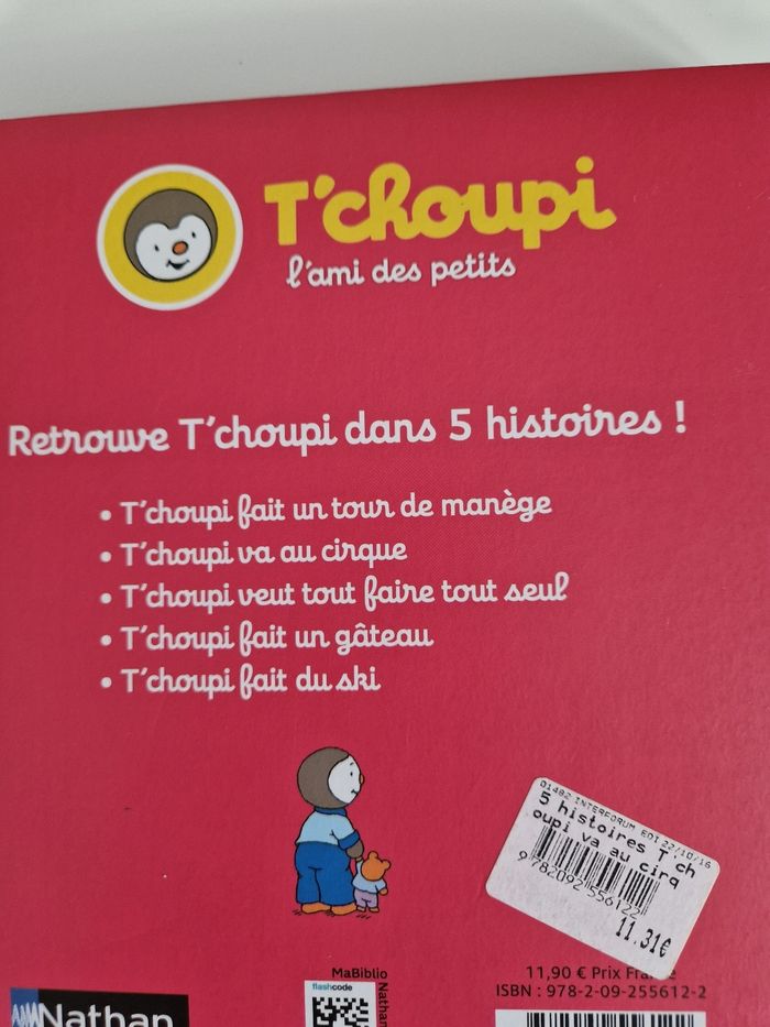 Livre t'choupi 5 histoires - photo numéro 4
