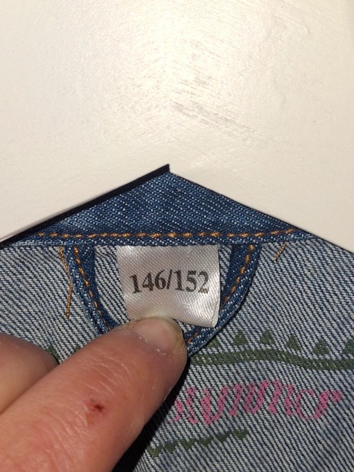 Veste en jeans sans manche zeeman - photo numéro 2