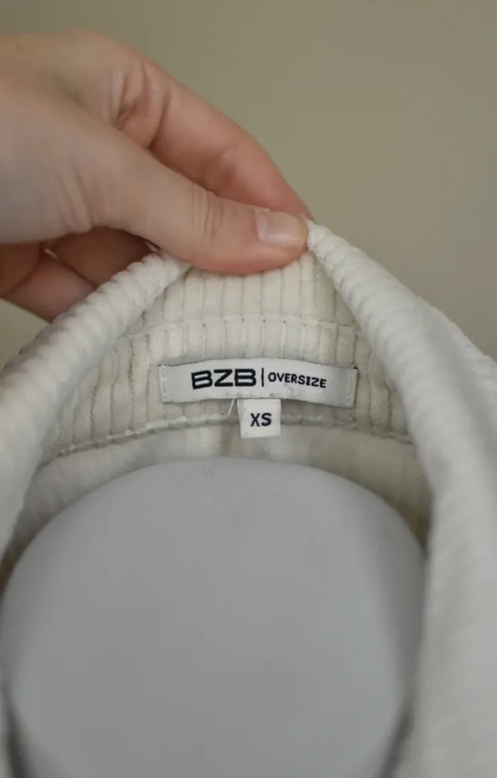 Veste Chemise Bizzbee crème en taille XS - photo numéro 3