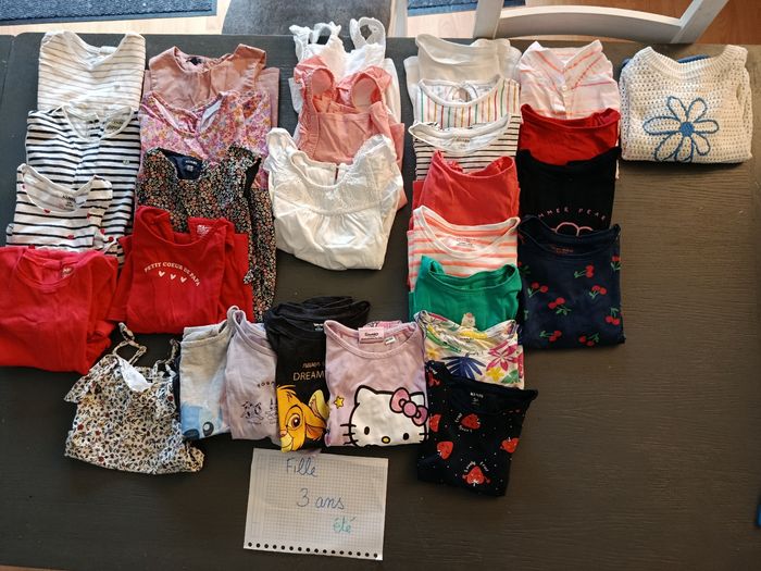Lot vêtements fille 3 ans