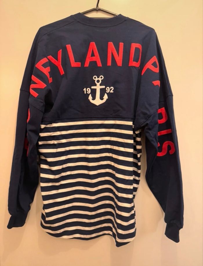 Sweat pull jersey spirit Disneyland taille taille s marinière Disney - photo numéro 2