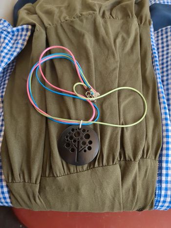 Collier arbre de vie bois