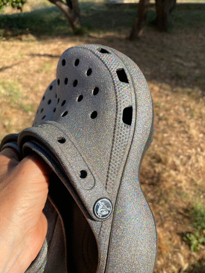 Magnifiques Crocs compensés w7 idéal 37 - photo numéro 2