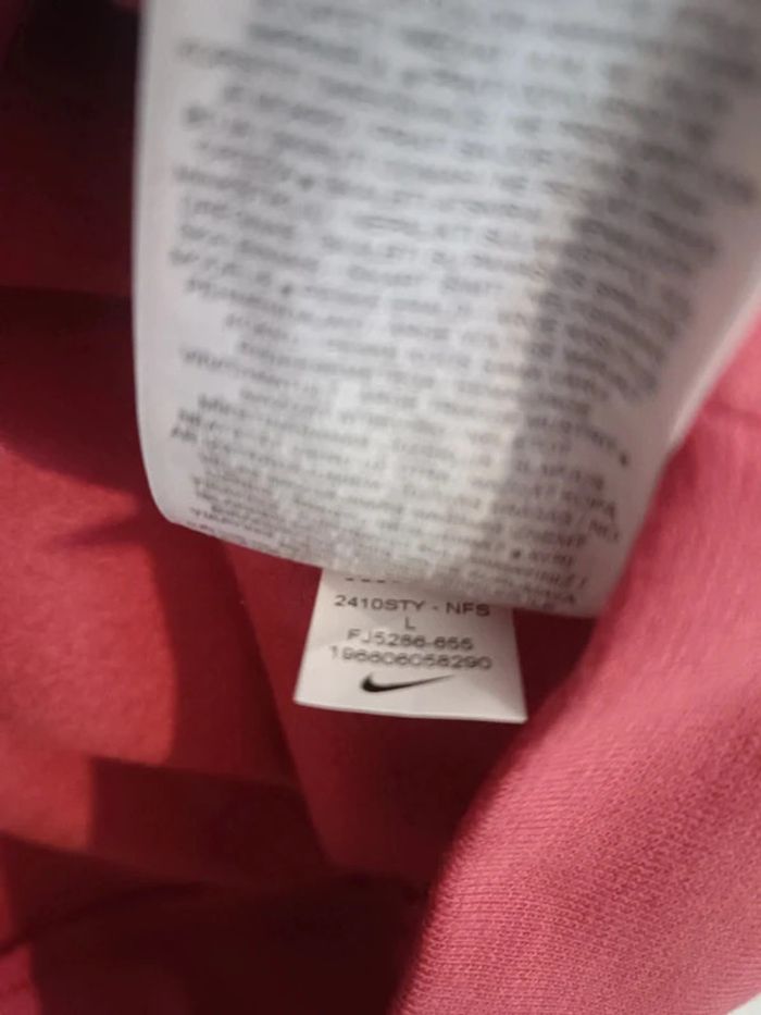 Sweat Nike rétro neuf avec étiquette taille L junior 146-156cm - photo numéro 4
