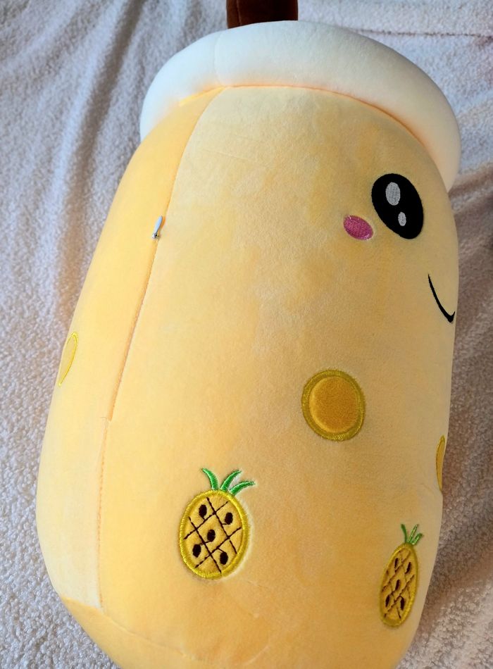 Peluche hyper moelleuse 38 cm bubble tea - photo numéro 4