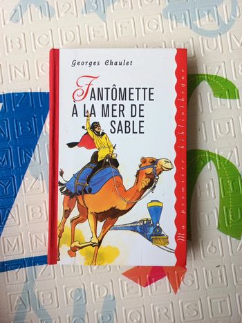 Livre pour enfant Fantomette à la mer de sable