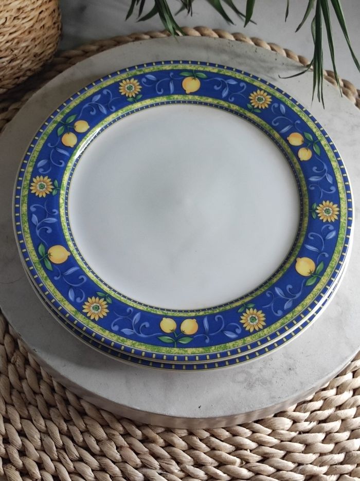 Assiettes à dessert provençale - photo numéro 5