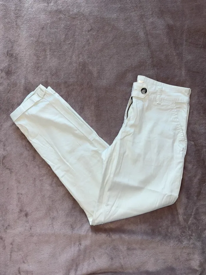 Pantalon femme vert clair les petites Bombes LPB taille XS en très bon état. - photo numéro 5