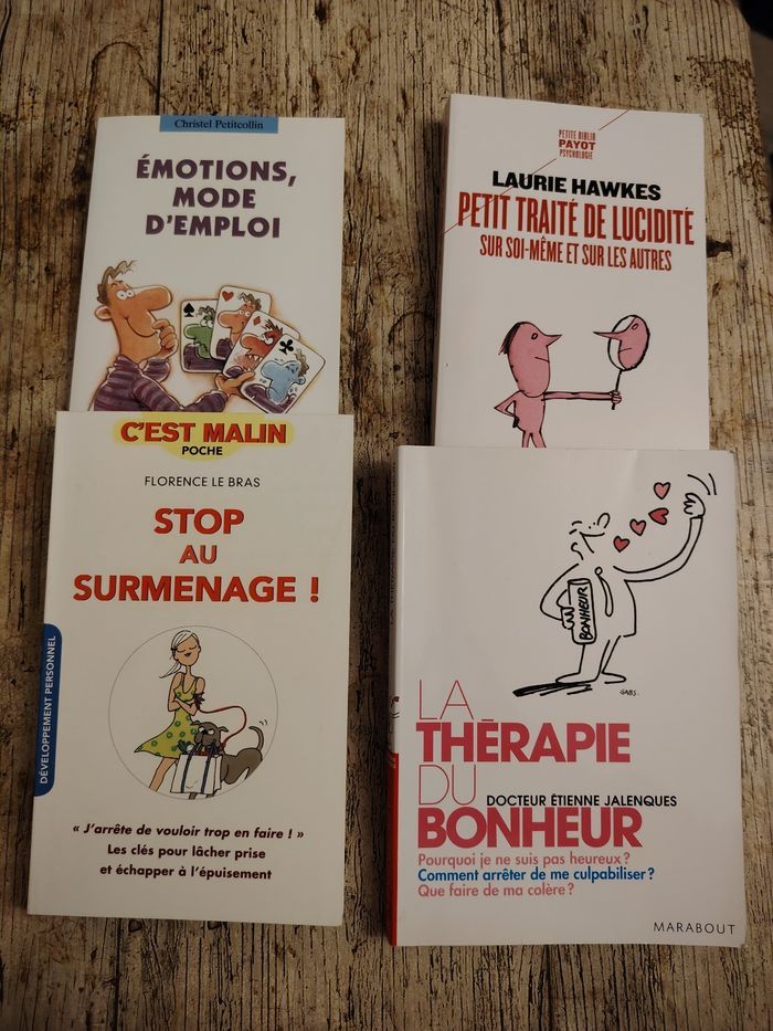 Lot de 4 livres bien vivre - photo numéro 10