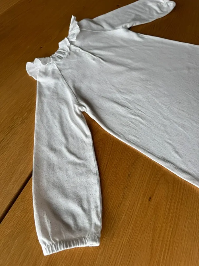 Chemise de nuit à ML avec pantalon coton léger thème renard 🦊 - Taille 4 Ans - photo numéro 13