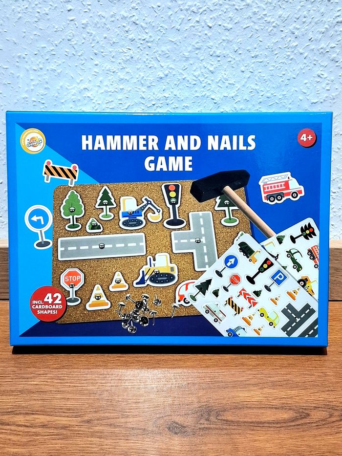 Jeu du marteau et des clous – Thème véhicules & chantier - photo numéro 4